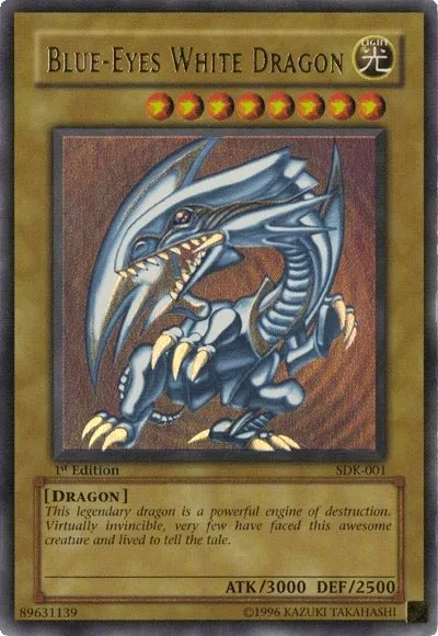 Blue-Eyes White Dragon — Starter Deck: Kaiba — Yu-Gi-Oh!