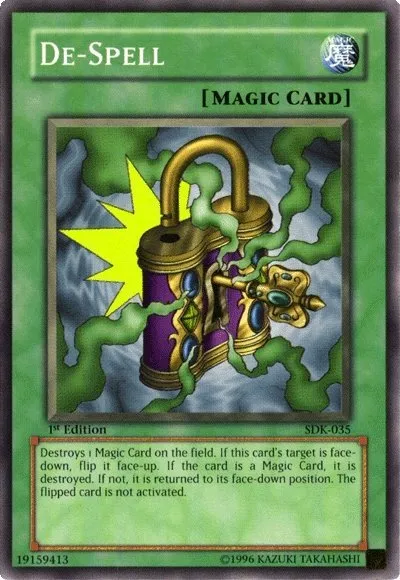 De-Spell — Starter Deck: Kaiba — Yu-Gi-Oh!