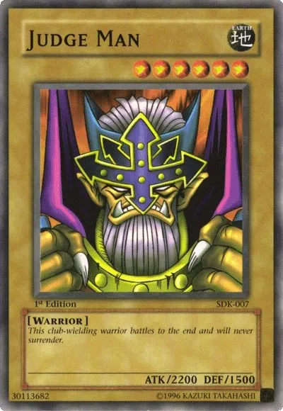Judge Man — Starter Deck: Kaiba — Yu-Gi-Oh!