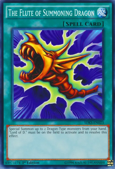 La Flûte d'Invocation du Dragon — Structure Deck: Seto Kaiba — Yu-Gi-Oh!