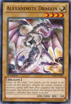 Dragon Alexandrite — Structure Deck: The Realm of Light — Yu-Gi-Oh!