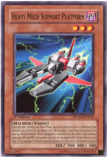 Plateforme de Soutien des Engins Lourds — Structure Deck: Machina Mayhem — Yu-Gi-Oh!