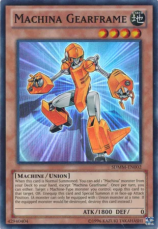 Machina Gearframe — Structure Deck: Machina Mayhem - Unlimited — Yu-Gi-Oh!