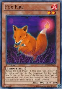 Renard Feu — Structure Deck: Onslaught of the Fire Kings — Yu-Gi-Oh!