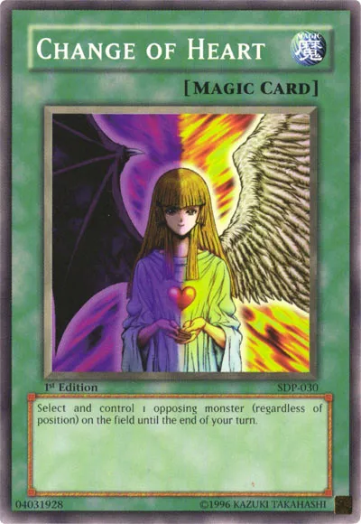 Change of Heart — Starter Deck: Pegasus — Yu-Gi-Oh!