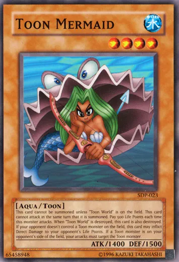 Toon Mermaid — Starter Deck: Pegasus - Unlimited — Yu-Gi-Oh!