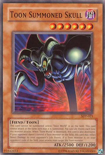 Toon Summoned Skull — Starter Deck: Pegasus - Unlimited — Yu-Gi-Oh!
