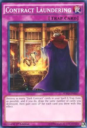 Contract Laundering — Structure Deck: Pendulum Domination — Yu-Gi-Oh!