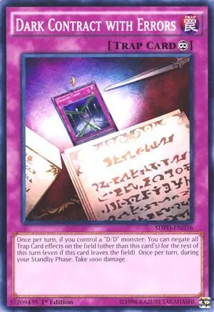 Dark Contract with Errors — Structure Deck: Pendulum Domination — Yu-Gi-Oh!