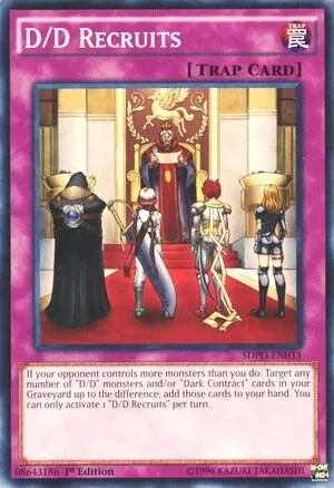D/D Recrues — Structure Deck: Pendulum Domination — Yu-Gi-Oh!