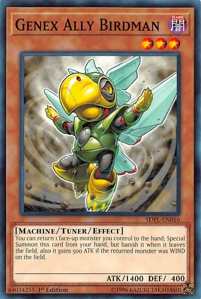 Homme-Oiseau, Allié Genex — Structure Deck: Powercode Link — Yu-Gi-Oh!