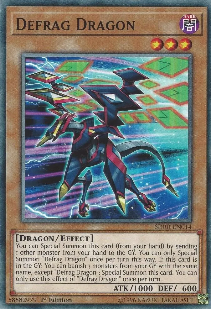 Dragon Défrag — Structure Deck: Rokket Revolt — Yu-Gi-Oh!