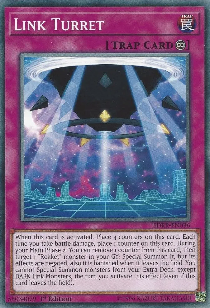 Tourelle du Lien — Structure Deck: Rokket Revolt — Yu-Gi-Oh!