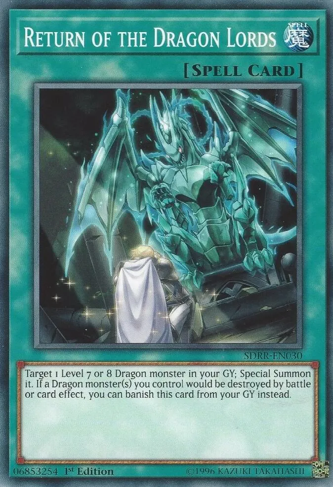 Return of the Dragon Lords — Structure Deck: Rokket Revolt — Yu-Gi-Oh!