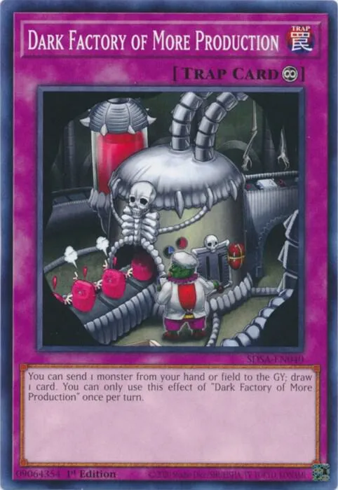 Usine de Production en Plus des Ténèbres — Structure Deck: Sacred Beasts — Yu-Gi-Oh!