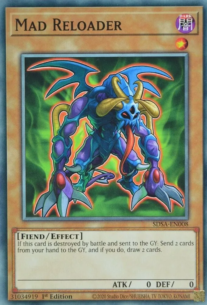 Rechargeur Fou — Structure Deck: Sacred Beasts — Yu-Gi-Oh!