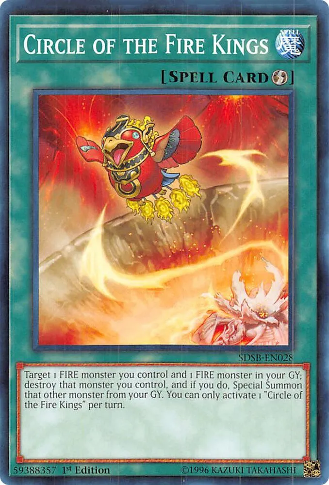 Cercle des Rois du Feu — Structure Deck: Soulburner — Yu-Gi-Oh!