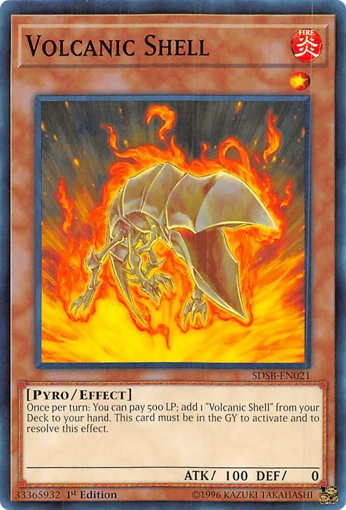 Obus Volcanique — Structure Deck: Soulburner — Yu-Gi-Oh!