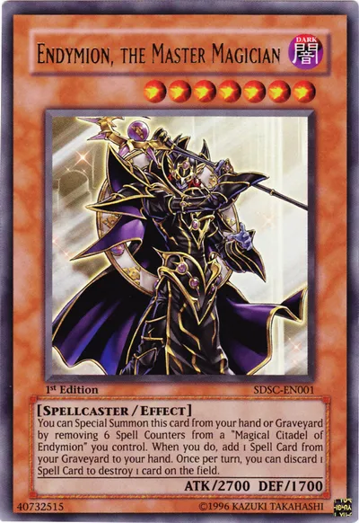 Endymion, the Master Magician — Structure Deck: Spellcaster's Command — Yu-Gi-Oh!