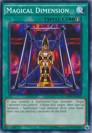 Dimension Magique — Structure Deck: Spellcaster's Command - Unlimited — Yu-Gi-Oh!