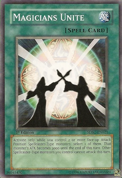 Unité des Magiciens — Structure Deck: Spellcaster's Command — Yu-Gi-Oh!