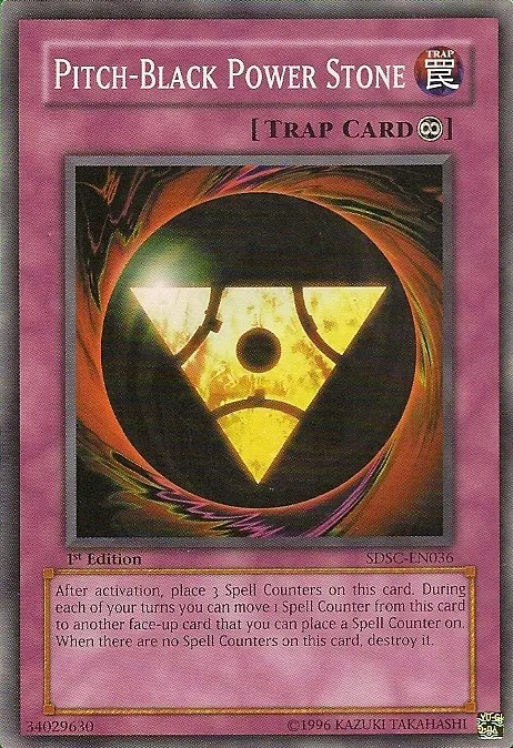 Pierre de Puissance Noirdencre — Structure Deck: Spellcaster's Command — Yu-Gi-Oh!