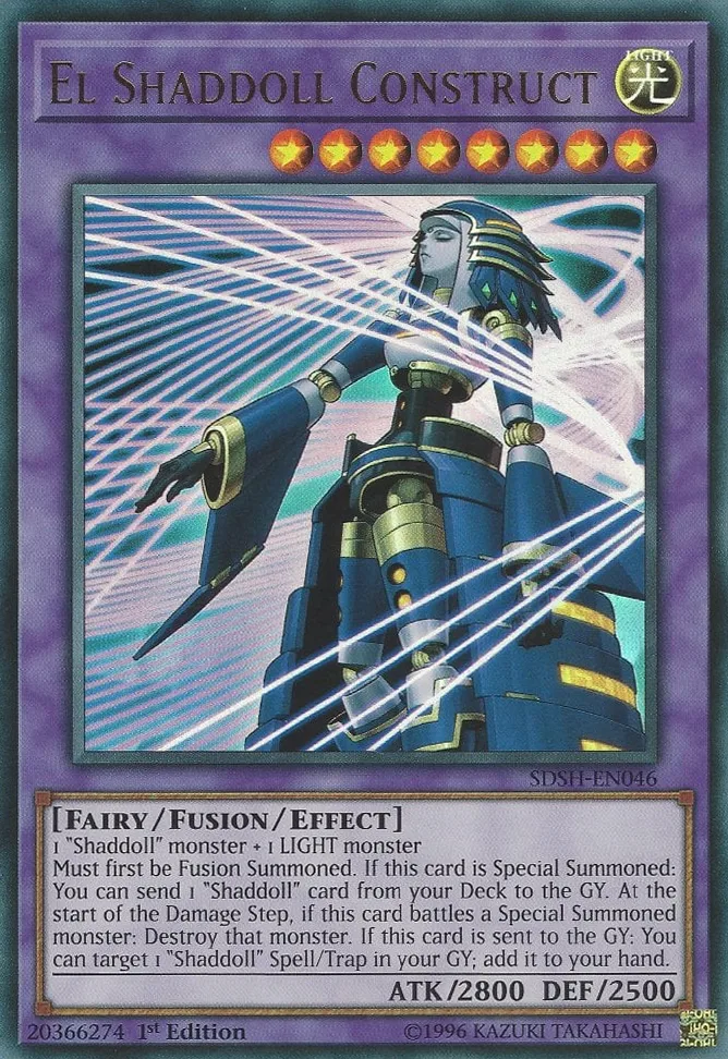 Construction Marionnette de l'Ombre El — Structure Deck: Shaddoll Showdown — Yu-Gi-Oh!