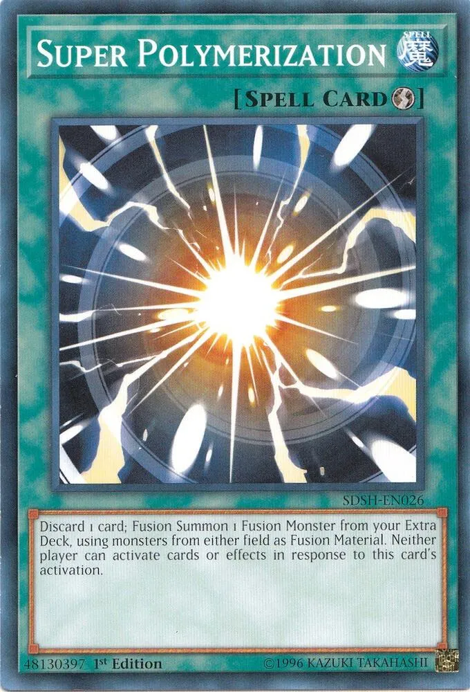 Super Polymerization — Structure Deck: Shaddoll Showdown - Unlimited — Yu-Gi-Oh!