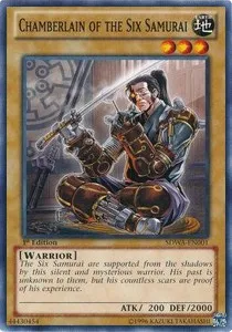 Chambellan des Six Samouraïs — Structure Deck: Samurai Warlords — Yu-Gi-Oh!