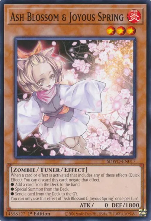 Floraison de Cendres et Joyeux Printemps — Structure Deck: Blue-Eyes White Destiny — Yu-Gi-Oh!