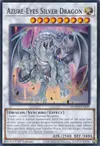 Product image for Dragon Argent aux Yeux Azur