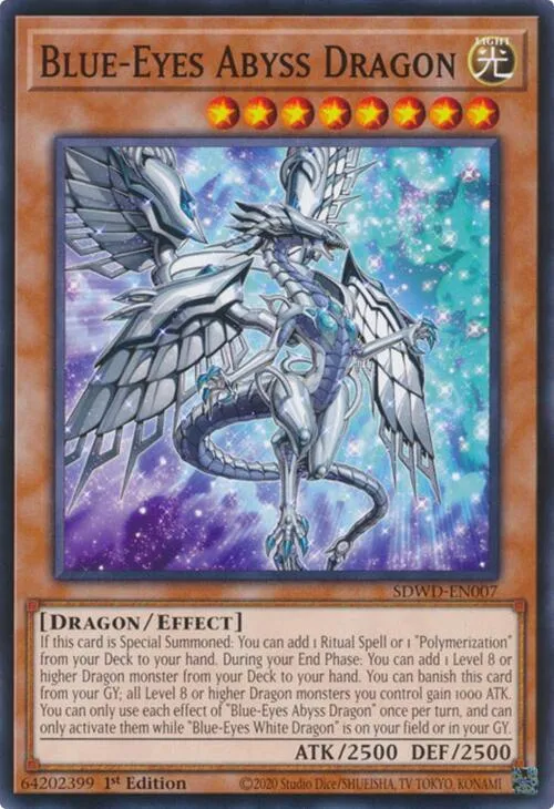 Blue-Eyes Abyss Dragon — Structure Deck: Blue-Eyes White Destiny — Yu-Gi-Oh!