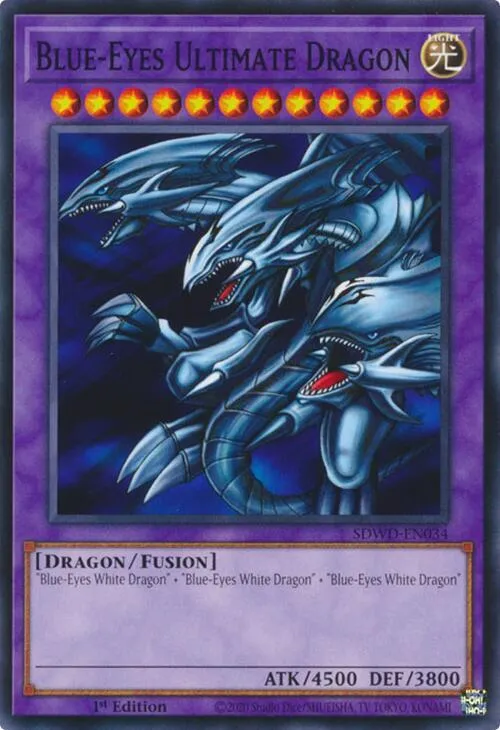 Blue-Eyes Ultimate Dragon — Structure Deck: Blue-Eyes White Destiny — Yu-Gi-Oh!