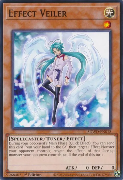 Effect Veiler — Structure Deck: Blue-Eyes White Destiny — Yu-Gi-Oh!