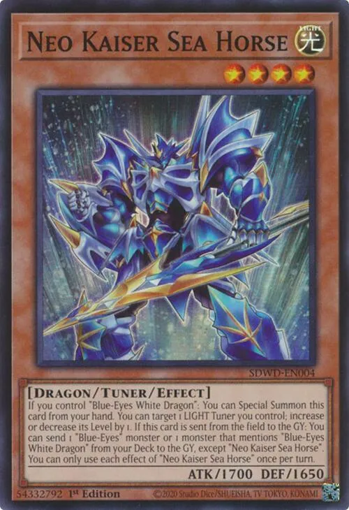 Néo Kaiser Hippocampe — Structure Deck: Blue-Eyes White Destiny — Yu-Gi-Oh!
