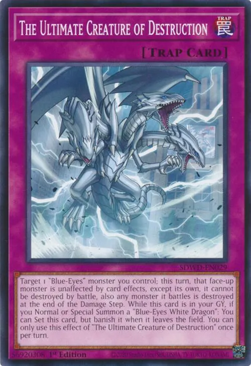 La Créature Ultime de Destruction — Structure Deck: Blue-Eyes White Destiny — Yu-Gi-Oh!