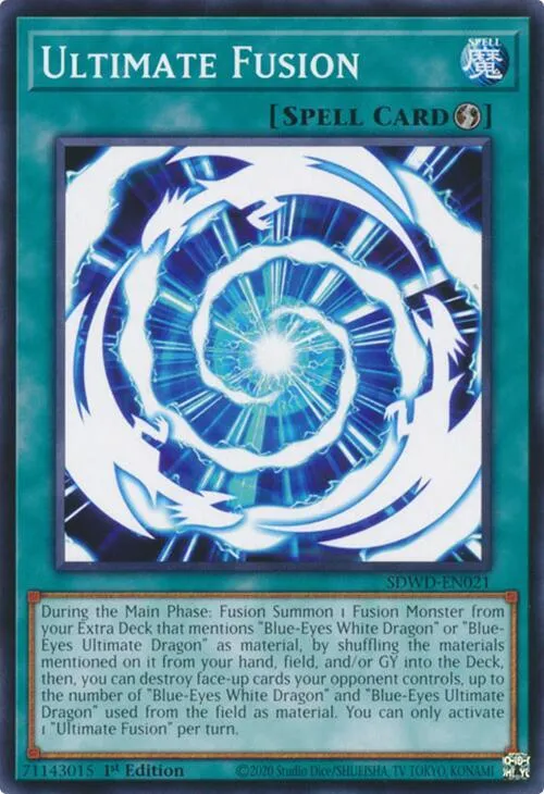 Fusion Ultime — Structure Deck: Blue-Eyes White Destiny — Yu-Gi-Oh!