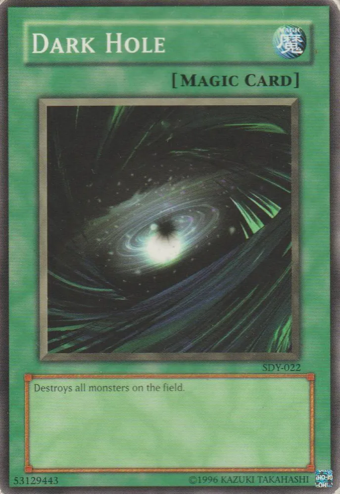 Dark Hole — Starter Deck: Yugi - Unlimited — Yu-Gi-Oh!