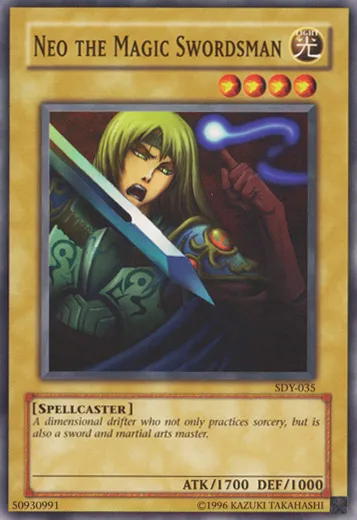 Neo the Magic Swordsman — Starter Deck: Yugi - Unlimited — Yu-Gi-Oh!