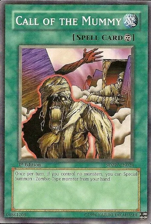 L'Appel de la Momie — Structure Deck: Zombie World — Yu-Gi-Oh!