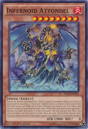 Infernoid Attondel — Secrets of Eternity — Yu-Gi-Oh!