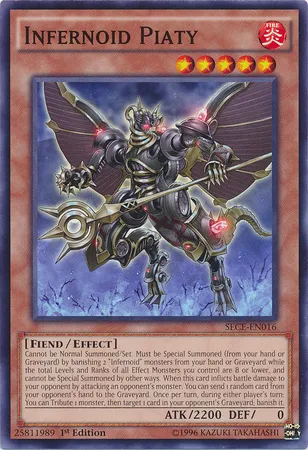 Infernoid Piaty — Secrets of Eternity — Yu-Gi-Oh!