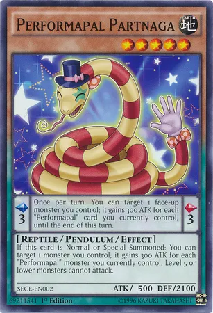 Performapal Partnaga — Secrets of Eternity — Yu-Gi-Oh!
