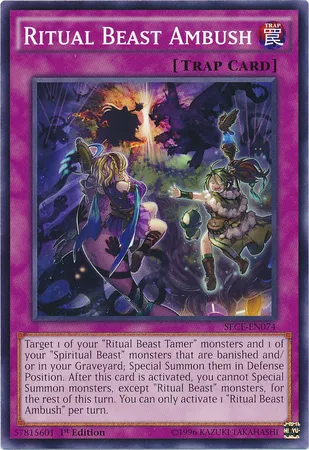 Embuscade Bête Spirituelle — Secrets of Eternity — Yu-Gi-Oh!