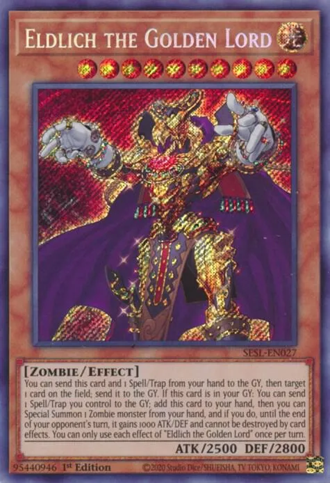 Eldlich the Golden Lord — Secret Slayers — Yu-Gi-Oh!