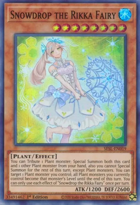 Snowdrop the Rikka Fairy — Secret Slayers — Yu-Gi-Oh!