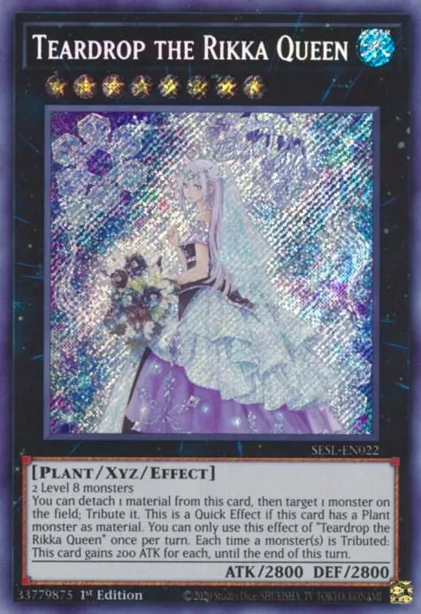 Teardrop the Rikka Queen — Secret Slayers — Yu-Gi-Oh!