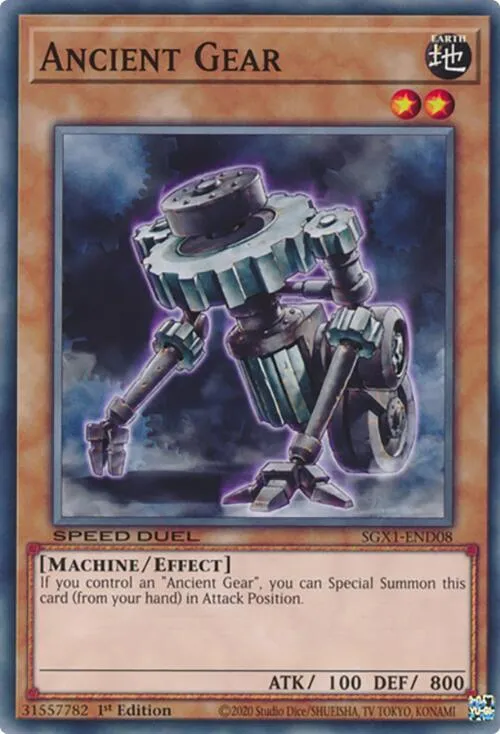 Rouages Ancients — Speed Duel GX: Duel Academy Box — Yu-Gi-Oh!