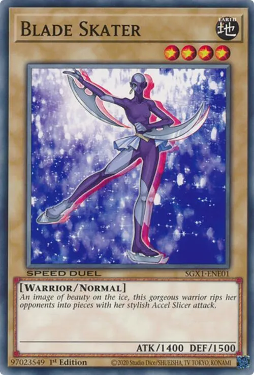 Patineuse à Lame — Speed Duel GX: Duel Academy Box — Yu-Gi-Oh!