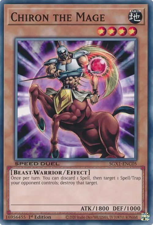 Chiron le Mage — Speed Duel GX: Duel Academy Box — Yu-Gi-Oh!
